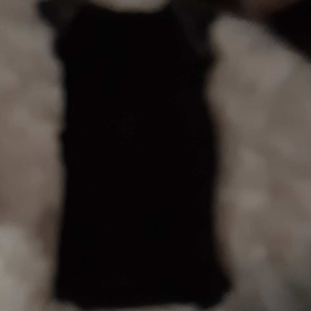Black and silver evening dress